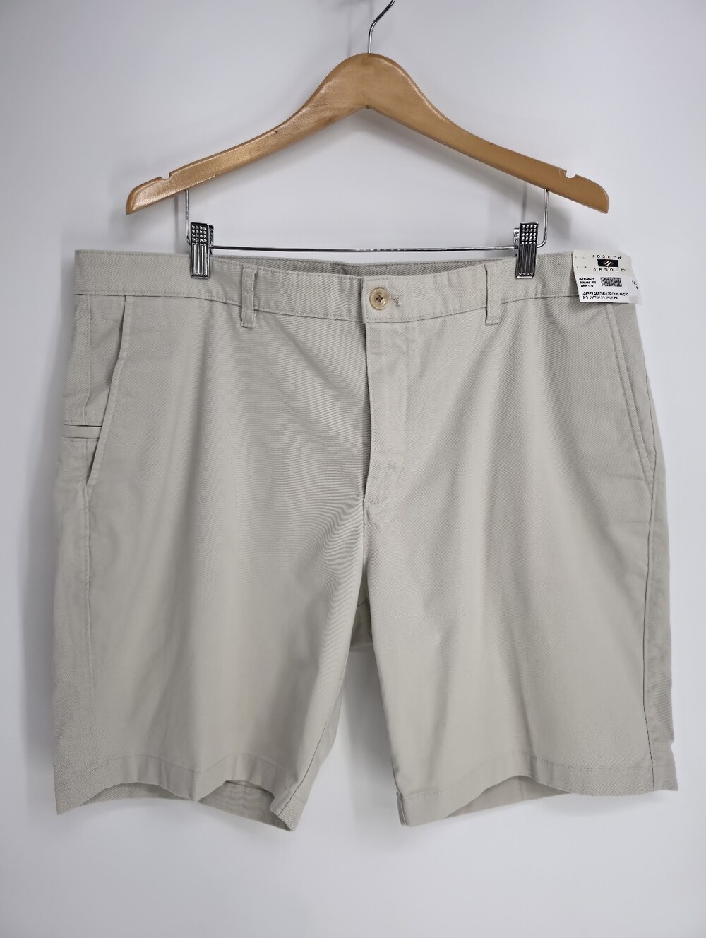 Joseph Abboud Heritage Shorts Tan Stretch Chino Golf Coastal Dadcore Men 42